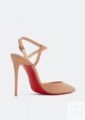 Туфли CHRISTIAN LOUBOUTIN Jenlove 100 pumps, бежевый 3210590PK1A | Beige фото 3