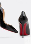 Туфли CHRISTIAN LOUBOUTIN Hot Chick 100 pumps, черный 1190911BK01 | Black фото 3