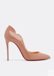 Туфли CHRISTIAN LOUBOUTIN Hot Chick 100 pumps, бежевый