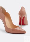 Туфли CHRISTIAN LOUBOUTIN Hot Chick 100 pumps, бежевый 1190911PK1A | Beige фото 3