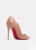 Туфли CHRISTIAN LOUBOUTIN Hot Chick 100 pumps, бежевый 1190911PK1A | Beige фото 4