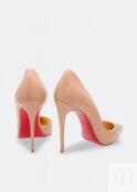 Туфли CHRISTIAN LOUBOUTIN Iriza 100 pumps, бежевый 3130524-PK1A | Beige фото 4