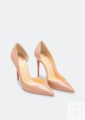 Туфли CHRISTIAN LOUBOUTIN Iriza 100 pumps, бежевый 3130524-PK1A | Beige фото 5