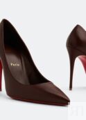 Туфли CHRISTIAN LOUBOUTIN Kate 100 pumps, коричневый 1210663N249 | Brown фото 3