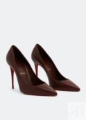 Туфли CHRISTIAN LOUBOUTIN Kate 100 pumps, коричневый 1210663N249 | Brown фото 5