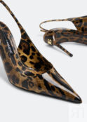 Туфли DOLCE&GABBANA Kim calfskin pumps, животный принт CG0621AM568HA93M | Animal print фото 3