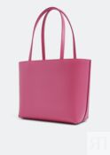 Сумка-тоут DOLCE&GABBANA Logo small shopper, розовый BB7337AW57680441 | Pink фото 4