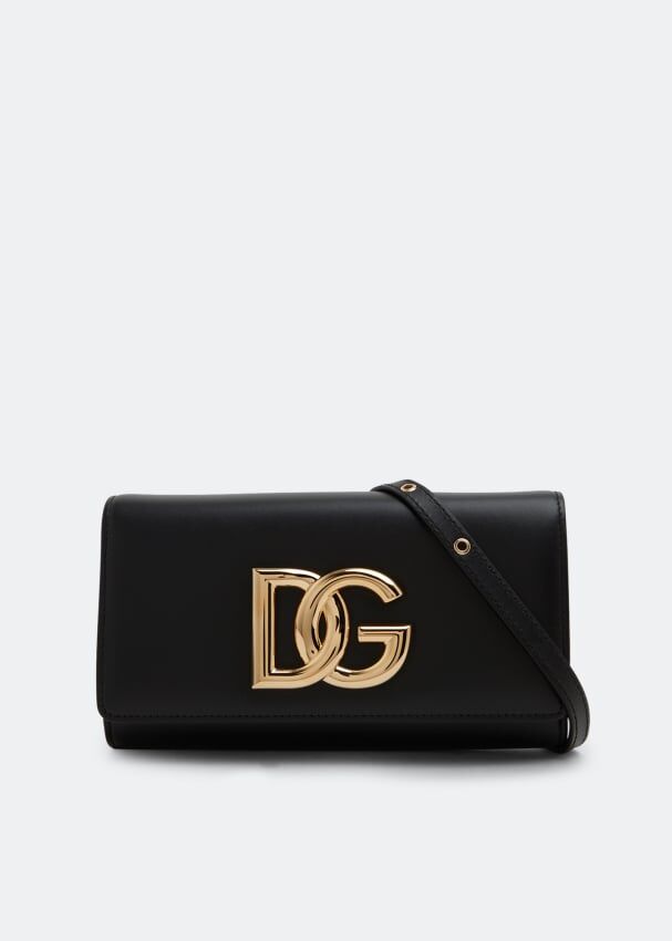 Сумка кросс-боди DOLCE&GABBANA DG crossover crossbody bag, черный BB7082AW57680999 | Black фото 1