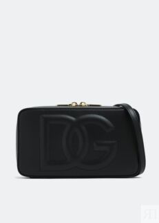 Сумка кросс-боди DOLCE&GABBANA Small DG logo camera bag, черный