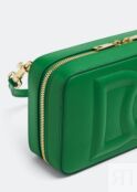 Сумка кросс-боди DOLCE&GABBANA Small DG logo camera bag, зеленый