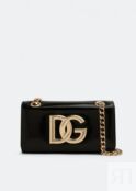 Сумка кросс-боди DOLCE&GABBANA DG 3.5 phone bag, черный BI3152A103780999 | Black фото 1