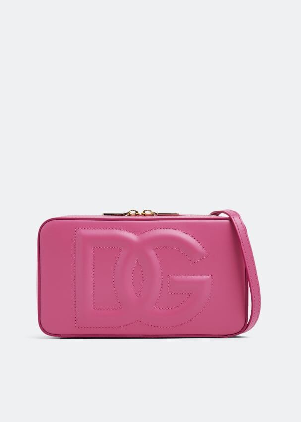 Сумка кросс-боди DOLCE&GABBANA Small DG logo camera bag, розовый BB7289AW57680441 | Pink фото 1