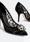 Туфли DOLCE&GABBANA Bellucci pumps, черный CD0101AL19880999 | Black фото 3