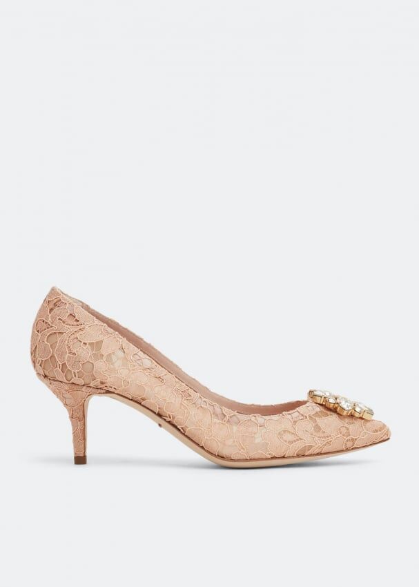 Туфли DOLCE&GABBANA Bellucci pumps, розовый CD0066AL19880240 | Pink фото 1