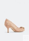 Туфли DOLCE&GABBANA Bellucci pumps, розовый CD0066AL19880240 | Pink фото 4