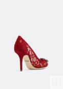 Туфли DOLCE&GABBANA Bellucci pumps, красный CD0101AL19880304 | Red фото 4