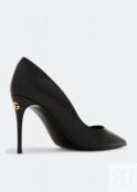 Туфли DOLCE&GABBANA Patent leather pumps, черный CD1657A147180999 | Black фото 4