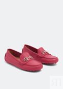 Лоферы FERRAGAMO Odilia loafers, розовый