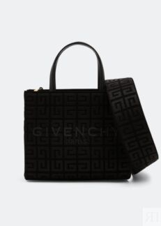 Сумка-тоут GIVENCHY Mini G shopping tote bag, черный