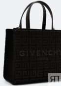 Сумка-тоут GIVENCHY Mini G shopping tote bag, черный