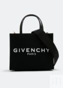 Сумка-тоут GIVENCHY Mini G shopping tote bag, черный