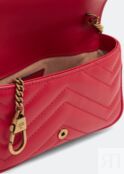 Сумка кросс-боди GUCCI GG Marmont super mini bag, красный 476433DTDHT6832 | Red фото 4