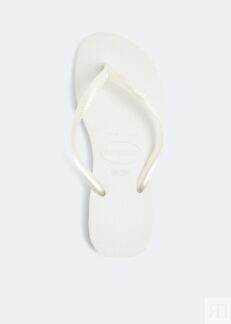 Шлепанцы HAVAIANAS Rubber flip flops, белый