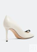 Туфли JIMMY CHOO Romy 85 pumps, белый J000158120 | White фото 4