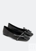 Балетки JIMMY CHOO Veda ballet flats, черный