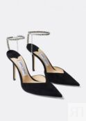 Туфли JIMMY CHOO Saeda pumps, черный J000141329 | Black фото 2