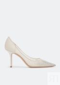 Туфли JIMMY CHOO Love 85 pumps, белый J000148612 | White фото 1