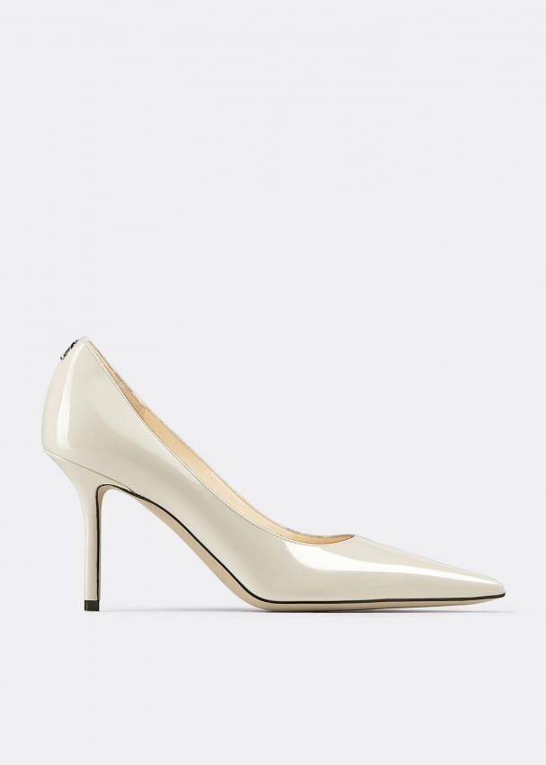 Туфли JIMMY CHOO Love 85 pumps, белый J000125903 | White фото 1