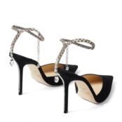 Туфли JIMMY CHOO Saeda pumps, черный J000141329 | Black фото 5