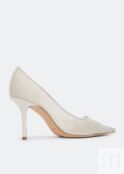 Туфли JIMMY CHOO Love 85 pumps, белый J000148612 | White фото 4