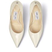 Туфли JIMMY CHOO Love 85 pumps, белый J000125903 | White фото 3