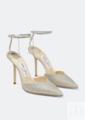 Туфли JIMMY CHOO Saeda pumps, серебряный J000140766 | Silver фото 2