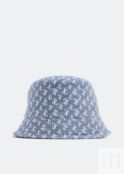Шляпа JIMMY CHOO Renata bucket hat, синий