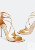 Сандалии JIMMY CHOO Azia 95 sandals, золотой