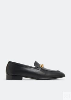 Лоферы JIMMY CHOO Diamond Tilda loafers, черный