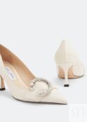 Туфли JIMMY CHOO Melva 70 pumps, белый