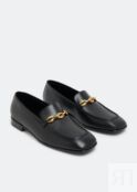 Лоферы JIMMY CHOO Diamond Tilda loafers, черный