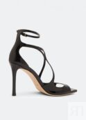 Сандалии JIMMY CHOO Azia 95 sandals, черный J000149071 | Black фото 4