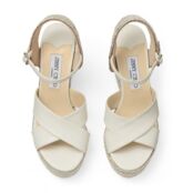 Сандалии JIMMY CHOO Dellena sandals, белый J000123850 | White фото 3