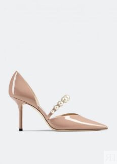 Туфли JIMMY CHOO Aurelie 85 pumps, розовый