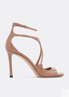 Сандалии JIMMY CHOO Azia 95 sandals , бежевый