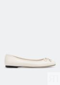 Балетки JIMMY CHOO Elme ballet flats, белый