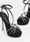 Сандалии LE SILLA Belen sandals, черный 5617V100R1PPSAT001 | Black фото 3