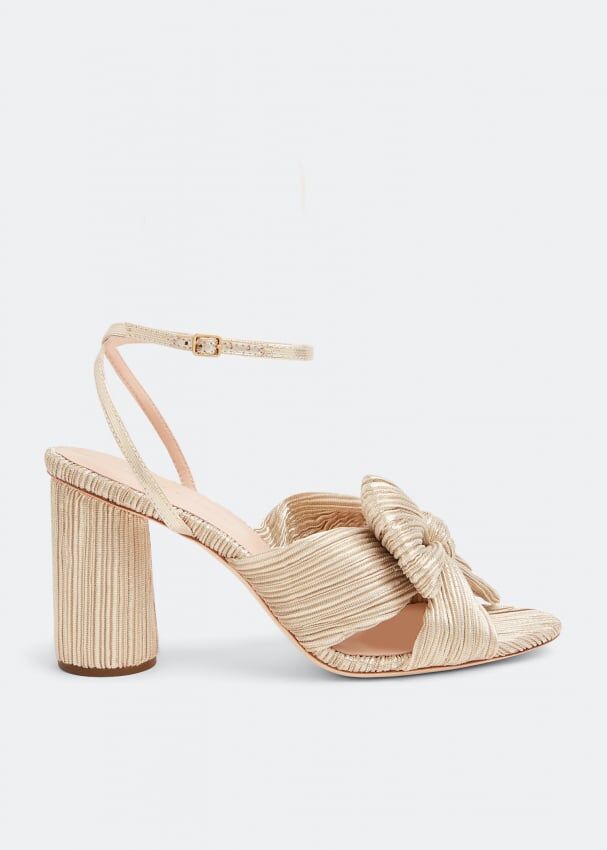 Сандалии LOEFFLER RANDALL Camellia sandals, золотой