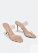 Сандалии MANOLO BLAHNIK Scolto sandals, бежевый 100361-NUD-90 | Beige фото 5