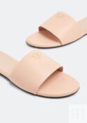 Сандалии NO.21 Logo print slide sandals, розовый 23ECPXNV15003-X011 | Pink фото 3